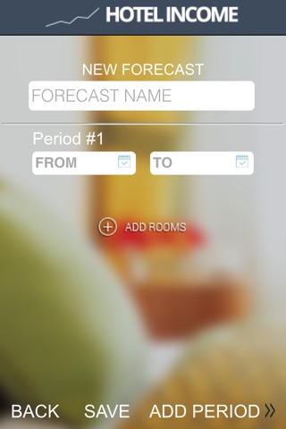 Hotel Income Sales Forecast screenshot 2