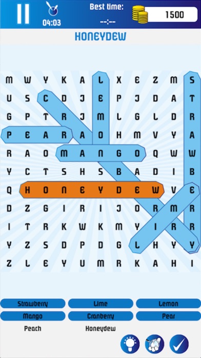 Screenshot #1 pour Words FREE- a new fun and very addictive puzzle game. Find the hidden words in crossword!