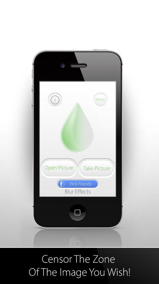 #2. Blur Effect - Shapes, Background and Censor Text In One Touch (iOS) 由: Jorge Gregorio Martin Bello