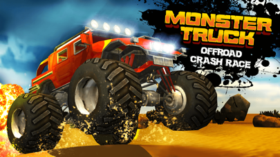 Screenshot #1 pour Monster Truck 3D ATV OffRoad Driving Crash Racing Sim Game