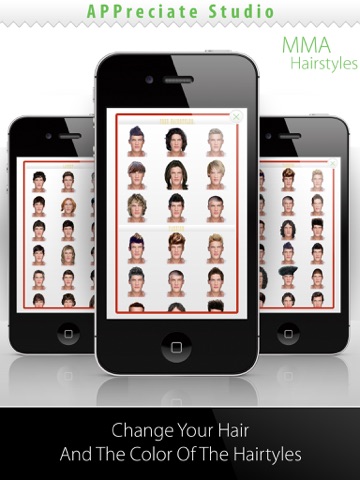 MMA Hairstyles - Fight Smart for Warriors iPad screenshot 2 - Lifestyle app