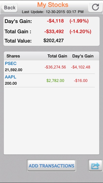 My Portfolios HD screenshot-0