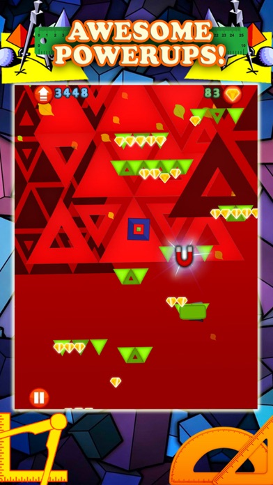 Screenshot #2 pour Géométrie Jump Impossible jeu Saut de Spike For The Top Fun Techno jeux gratuits