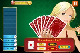 Game screenshot HiLo Card Casino Game mod apk