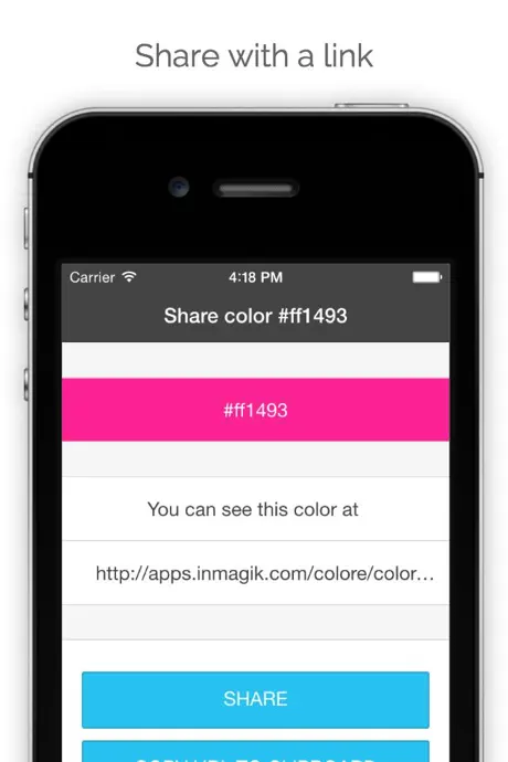 Colore: explore and choose colors, for design and fun