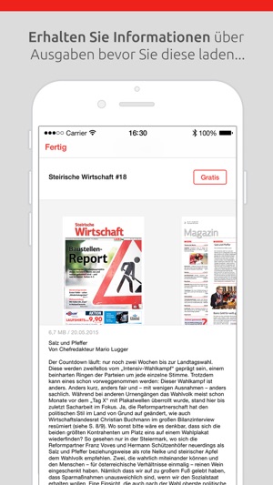 Steirische Wirtschafts Zeitung(圖2)-速報App