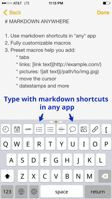 Markdown Keyboardのおすすめ画像1