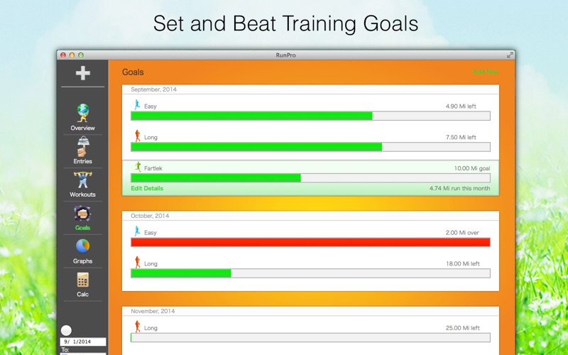 RunPro - Running Log &amp; Tracker thumbnail 1