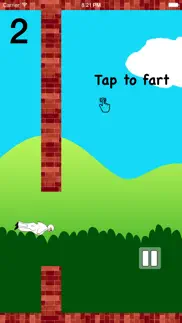 flappy farty man - free wingsuit flight game iphone screenshot 3