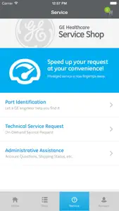 GE Healthcare MyServices screenshot #3 for iPhone