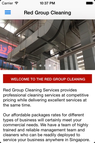 Red Group Cleaning screenshot 2