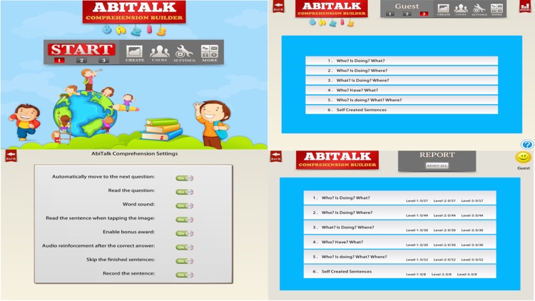 Comprehension Builder Free screenshot-4