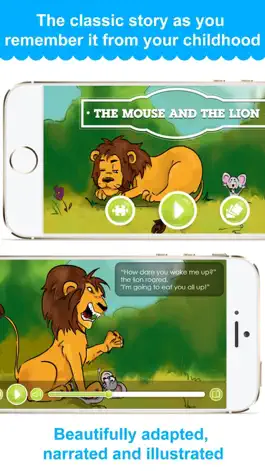 Game screenshot The Mouse and the Lion - Narrated Children Story mod apk