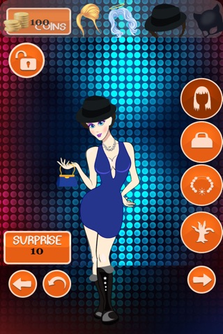 Hollywood Movie Star Dress Up - cool celebrity girls dressing game screenshot 3