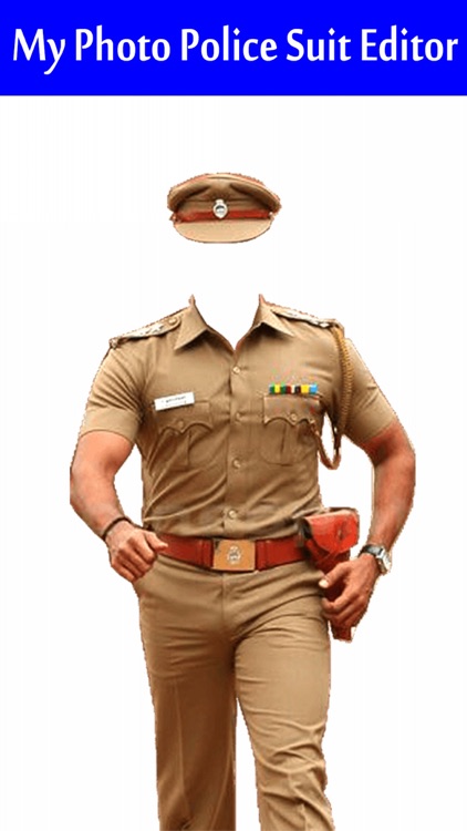 My Photo Police Suit Editor