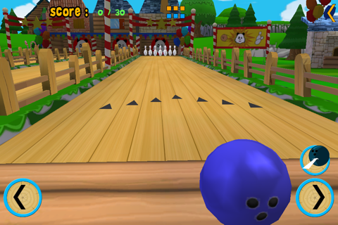 pandoux bowling for kids - free game screenshot 3