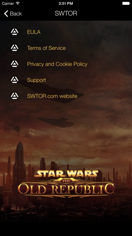 Star Wars: The Old Republic Security Key