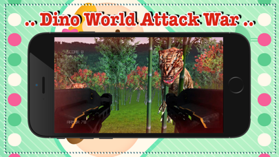 Screenshot #2 pour dinosaur world attack war