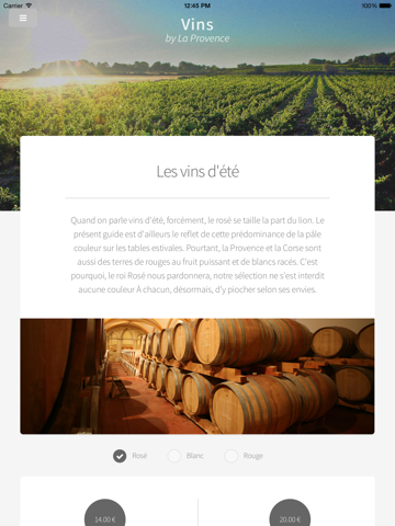 Screenshot #5 pour Vins by La Provence