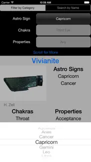 healing crystals database iphone screenshot 4