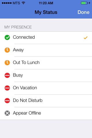 MTS Mobile Communicator for iPhone screenshot 3