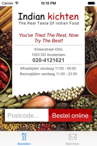 Indian Kitchen Amsterdam screenshot 2