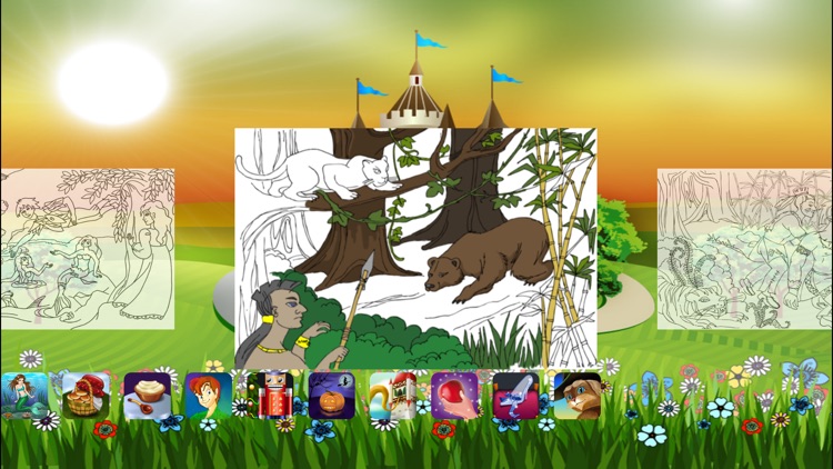 Peter Pan. Coloring book for children