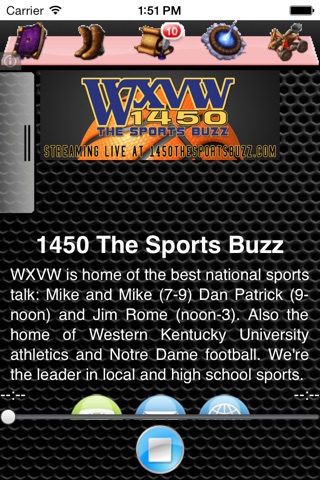 1450 WXVW screenshot 3