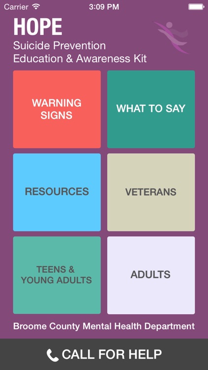 HOPE - Broome County Mental Health Department