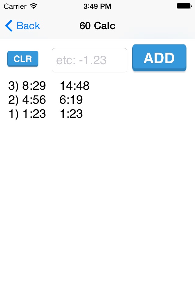 iPhone screenshot