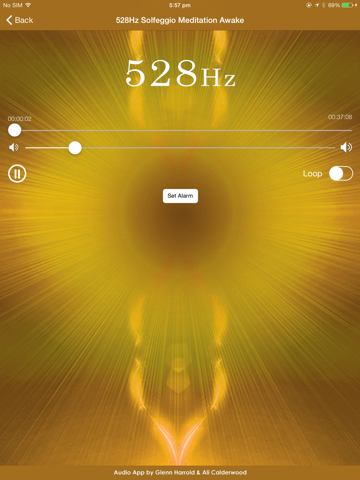 Screenshot #5 pour 528hz Solfeggio Sonic Meditation by Glenn Harrold & Ali Calderwood