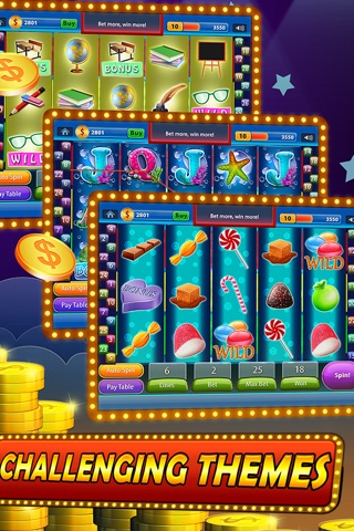 7 Double Casino Slots - Magic Wonderland Of Blackjack Casino And Video Poker Free screenshot 4