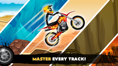 Stickman Bike Hill Race Free Addictive Rider Run screenshot 5