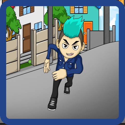 High School Punk Kid Bully Runner Lite icon