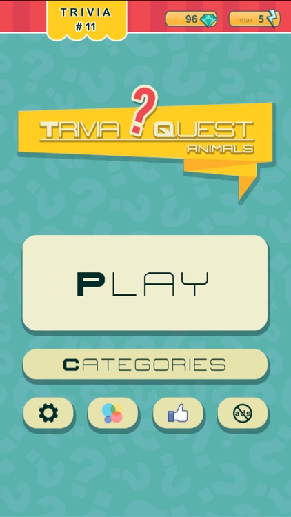 Trivia Quest™ Animals - trivia questions