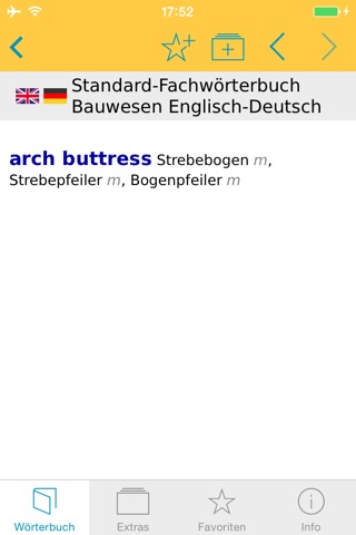 Bauwesen Englisch<->Deutsch Fachwörterbuch Standard screenshot 2