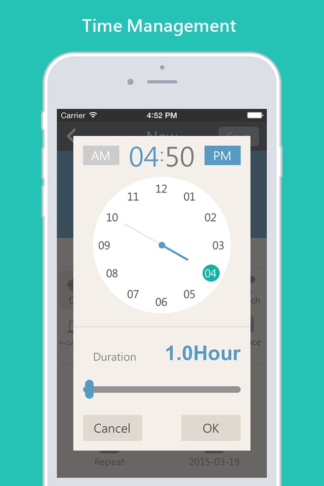 TimeCal - Time Management, Calendar screenshot 2