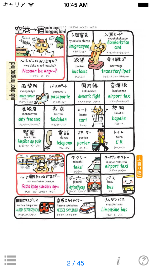 指さし会話フィリピン touch&talk... screenshot1