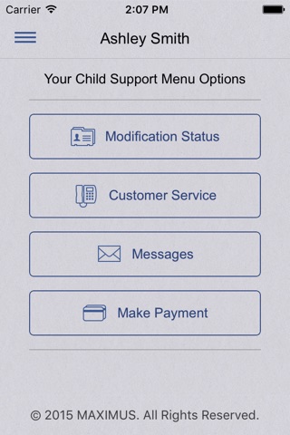 Child Support Mobile screenshot 2