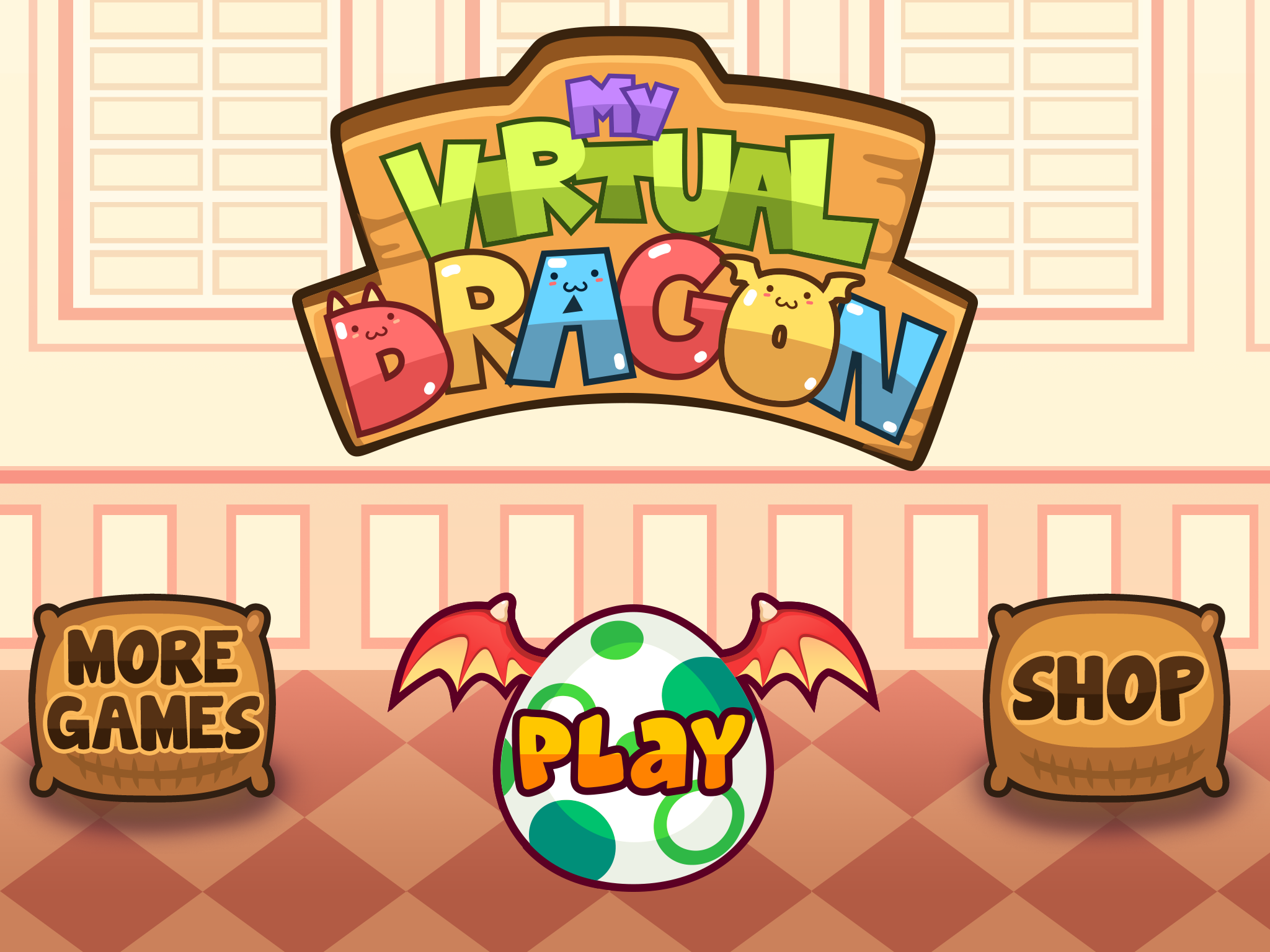 My Virtual Dragon - Pocket Pet Monster with Mini Games for Kids screenshot 10