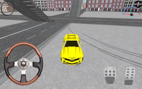 Yellow Car Simulator screenshot 2