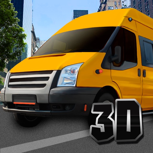 Minibus Driver: Simulator 3D Free iOS App