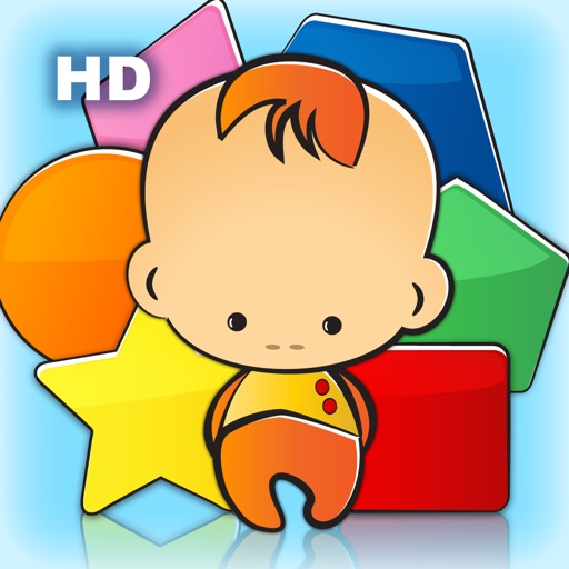 Baby Learns Simple Shapes iOS App