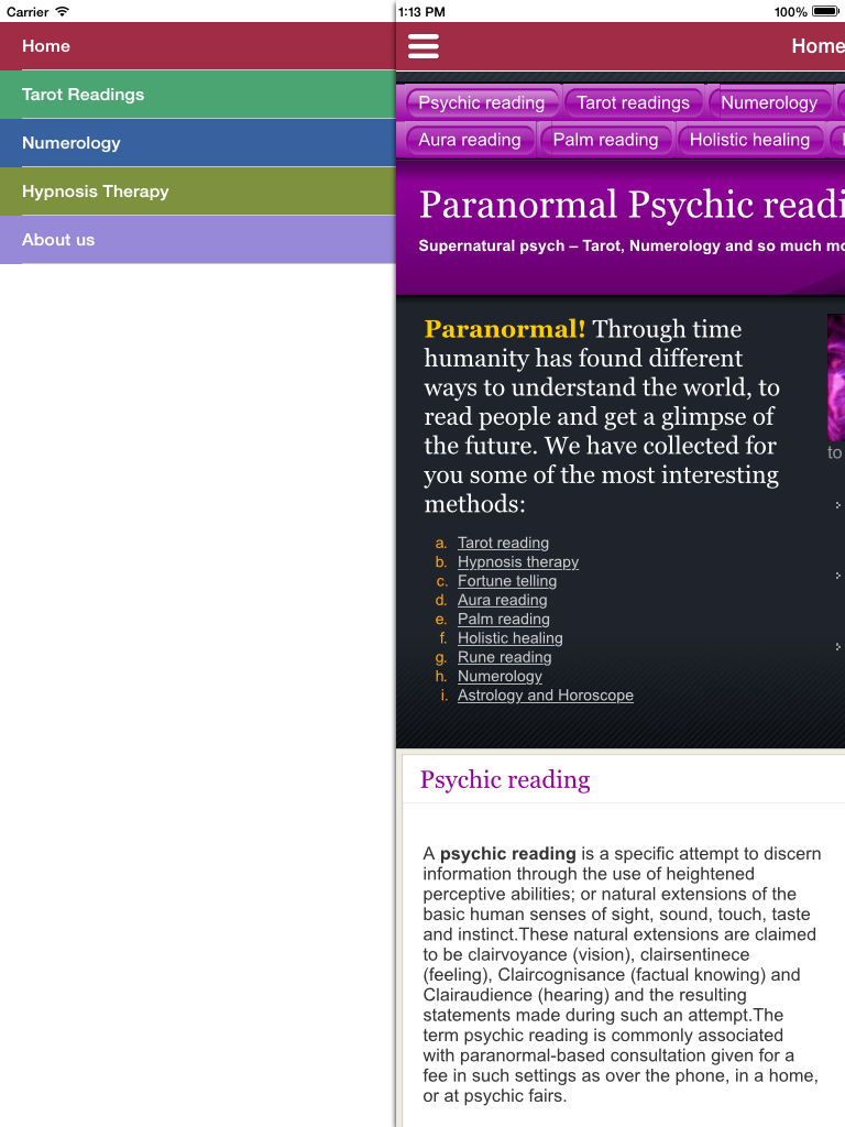 Supernatural Psych Reading - Paranormal