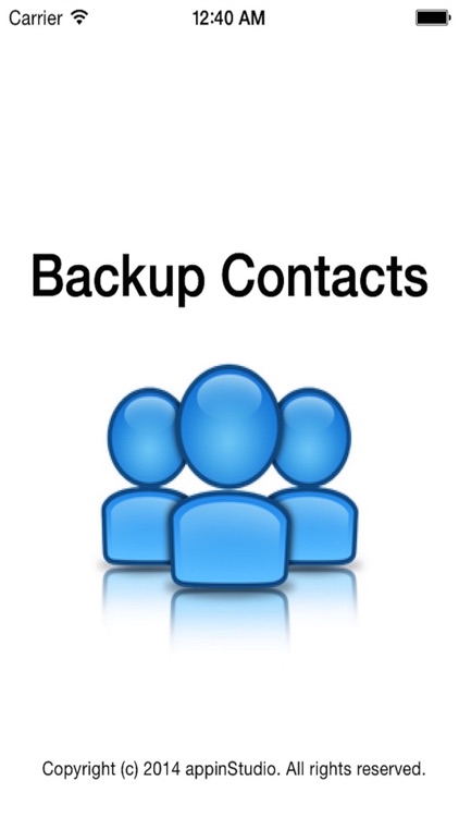 Backup-Contacts