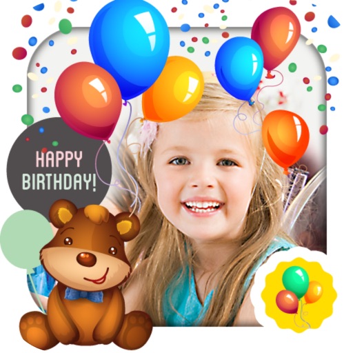 Happy Birthday Kids Picture Frames FREE by Elin Lim