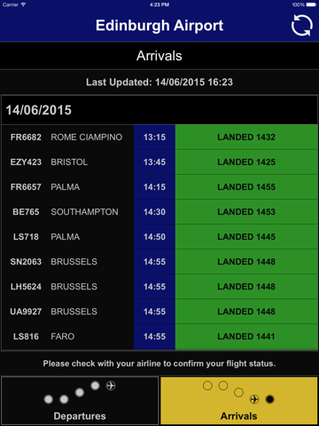 Screenshot #5 pour Flight Board - Edinburgh Airport (EDI)