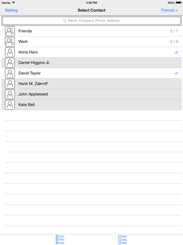 Screenshot #4 pour ContactEx