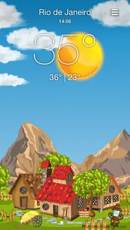 Game screenshot NiceWeather Free - Weather in a Comic World mod apk