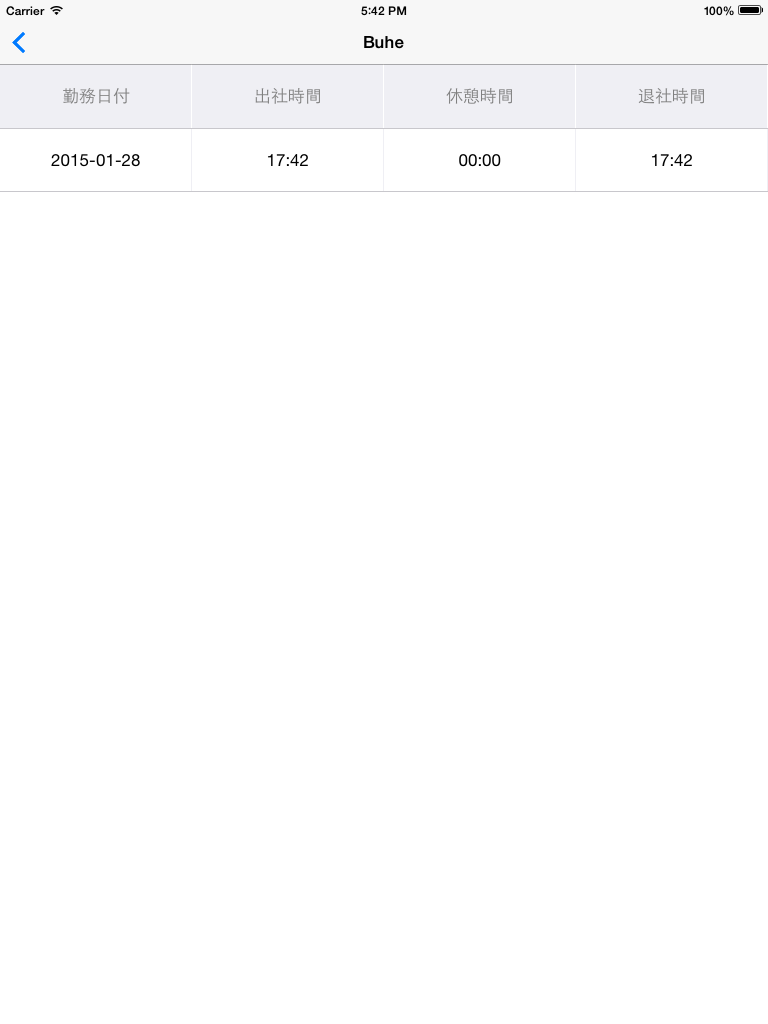 個人と業務兼用タイムシート＆タイムカード - Time Card and Time Sheet